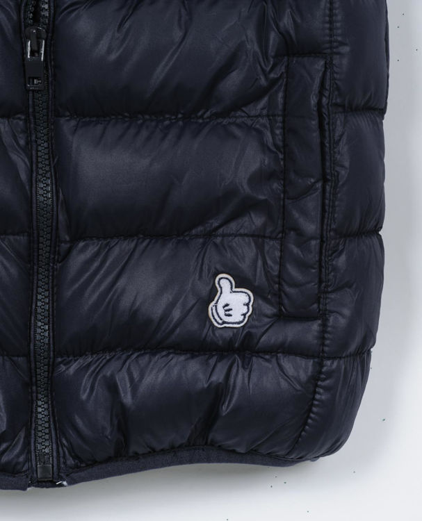 Picture of BK030 SLEEVLESS PUFFED JACKET 3-7/8 YEARS NAVY